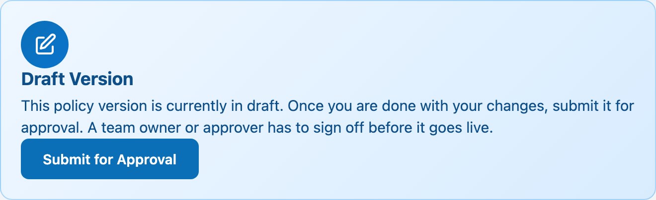 A draft, ready to submit