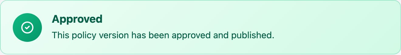 The version approved and published